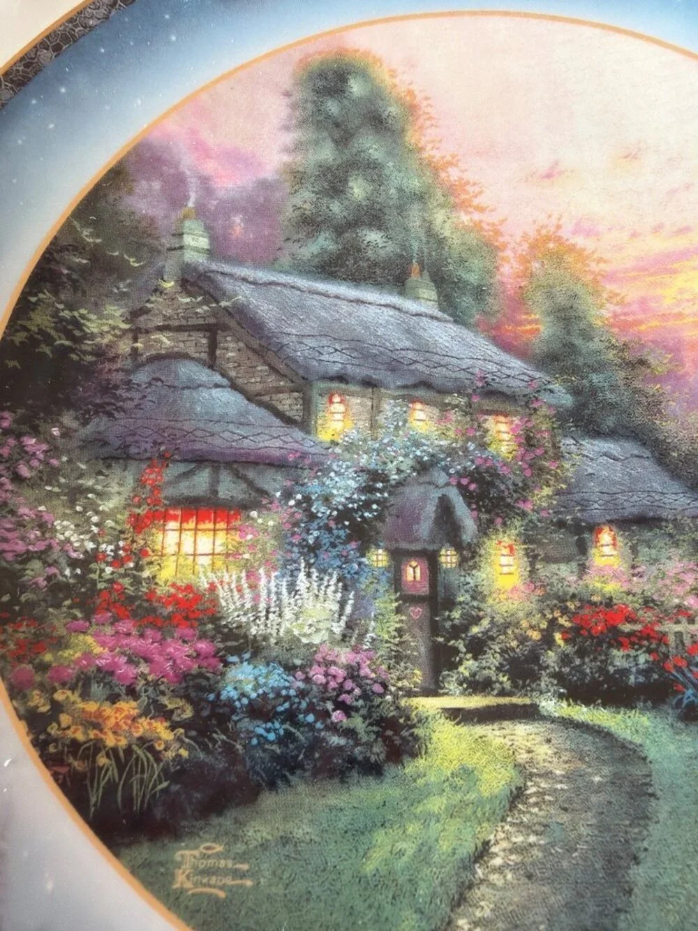 Thomas Kincade Peaceful Retreats — Plate 5724 A